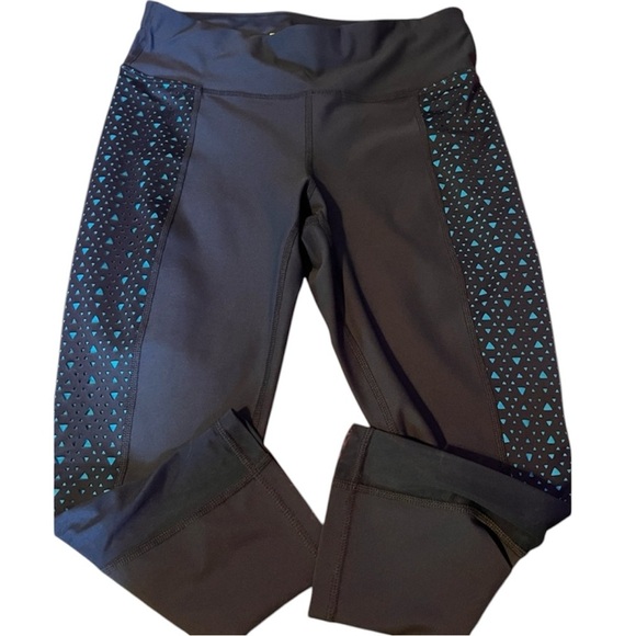 Xersion leggings and tank top set super cute EUC blue set - Picture 4 of 5